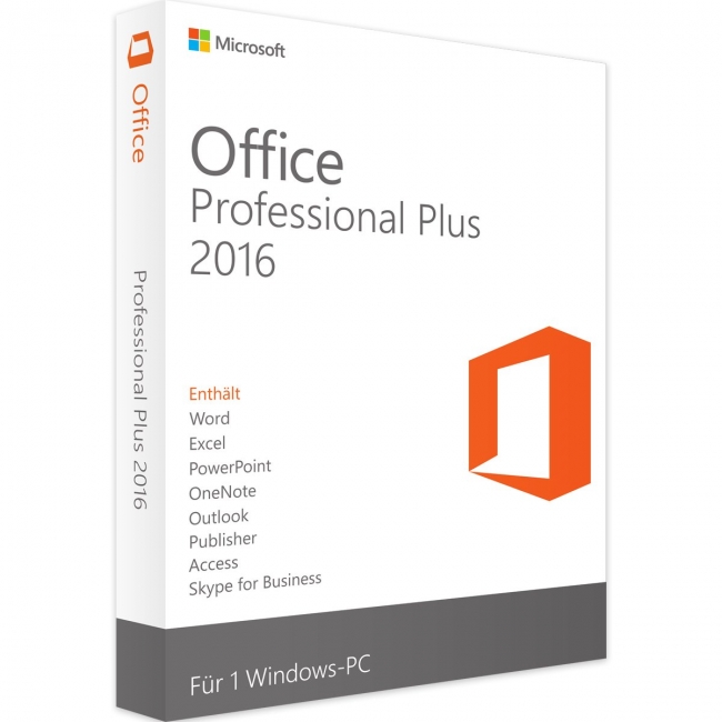 Microsoft Office 2016 Professional Plus ESD