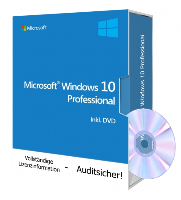 Microsoft Windows 10 Pro DVD - 003465-1