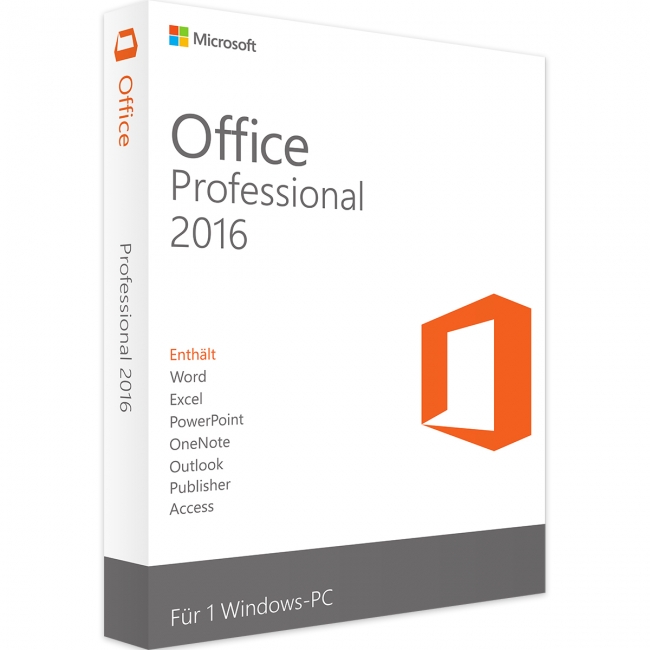 Microsoft Office 2016 Professional - 008499