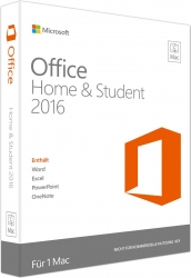 Microsoft Office 2016 Home & Student for Mac ESD