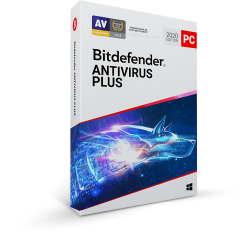 Bitdefender Antivirus Plus 2021 | 1 Jahr 1 User | Windows